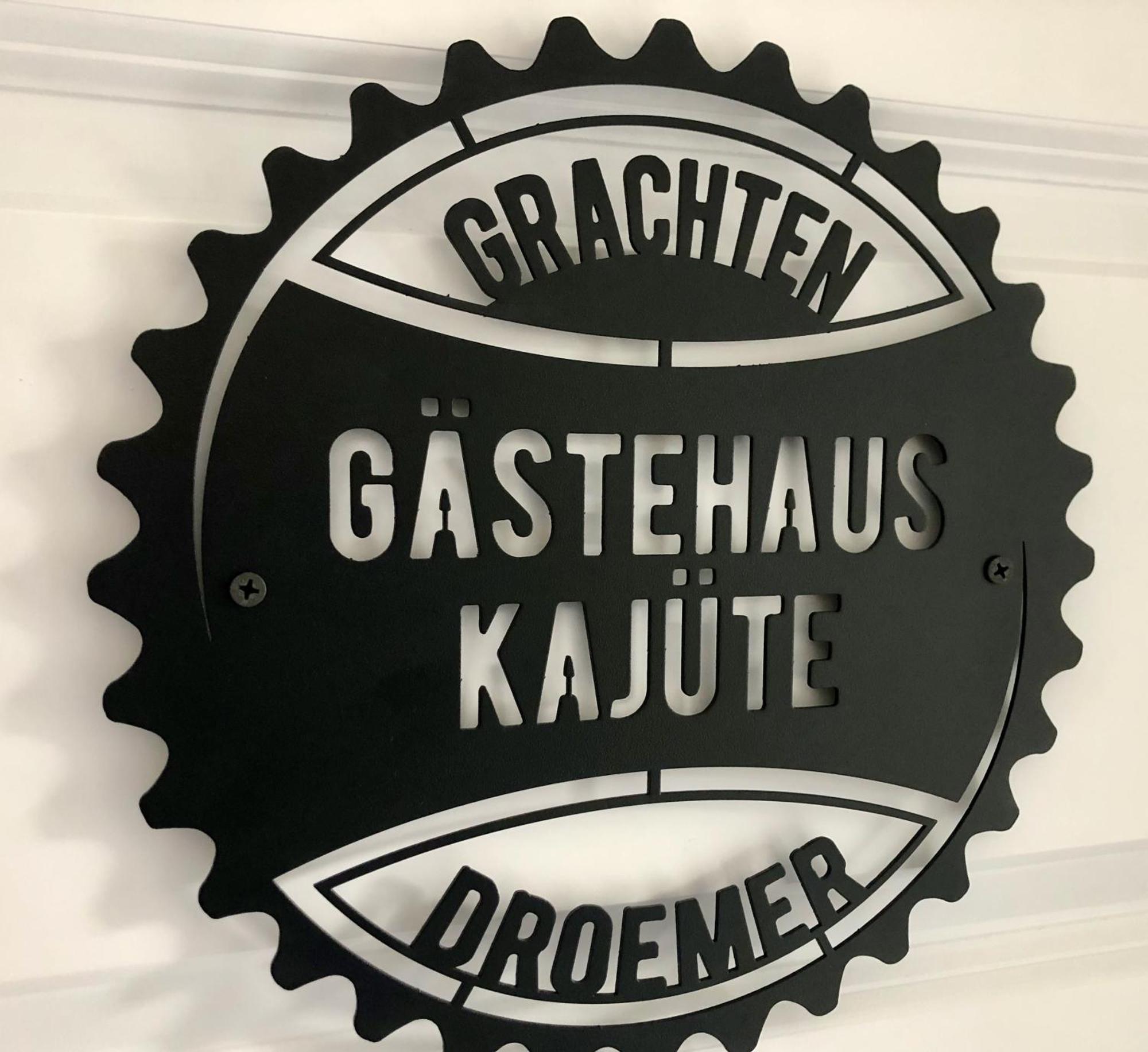 Gaestehaus Kajuete Direkt Am Wasser Friedrichstadt Esterno foto